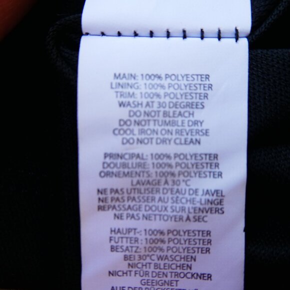 NEW Nasty Gal Collection Maxi Dress Floral Spot Mix Black Crochet Inset US 8 - Picture 7 of 7